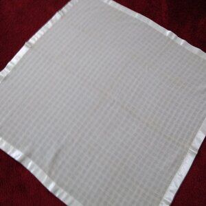 THE THREE WEAVERS 100% WOOL RECEIVING BLANKET